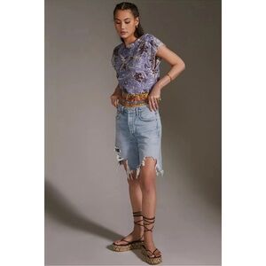 Pilcro The Taman Muscle Top from Anthropologie Size XS